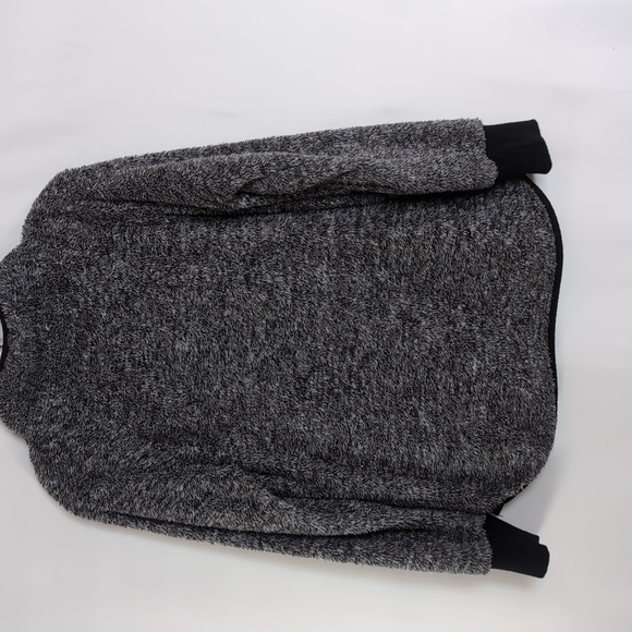 Cozy Warm Cotton Blend Pullover Sweatshirt Sweater Top Size L Large Gray Grey - Picture 6 of 7